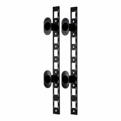 APC NetShelter Cable Management, Vertical Cable Manager, Fiber Organizer, Black, 86 x 766 x 106 mm 