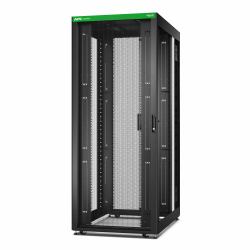 APC Easy Rack, 42U, Black, With Roof, Castors, Feet, 4 Brackets, and Bottom, No Side Panels, 1991H x 800W x 1200D mm 