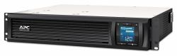 APC Smart-UPS C, Line Interactive, 1000VA, Rackmount 2U, 230V, 4x IEC C13 outlets, SmartConnect port, USB and Serial communication, AVR, Graphic LCD 