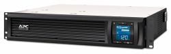 APC Smart-UPS C, Line Interactive, 1500VA, Rackmount 2U, 230V, 4x IEC C13 outlets, SmartConnect port, USB and Serial communication, AVR, Graphic LCD 