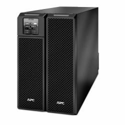 APC Smart-UPS On-Line, 8kVA/8kW, Tower, 230V 3:1 and 1:1, 6x C13+4x C19 IEC outlets, Network Card+SmartSlot, Extended runtime, W/O rail kit 