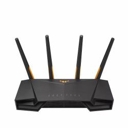 ASUS TUF Gaming AX3000 V2 wireless router Gigabit Ethernet Dual-band [2.4 GHz / 5 GHz] Black, Orange 