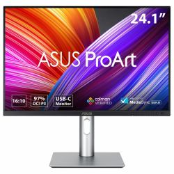 ASUS ProArt PA248CRV computer monitor 61.2 cm [24.1"] 1920 x 1200 pixels WUXGA LCD Black, Silver 
