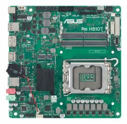 ASUS Pro H810T-CSM Intel H810 LGA 1851 [Socket V1] Thin Mini ITX 