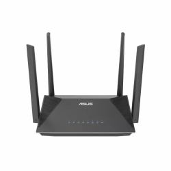 ASUS RT-AX52 AX1800 AiMesh wireless router Gigabit Ethernet Dual-band [2.4 GHz / 5 GHz] Black 
