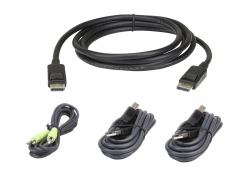 ATEN DisplayPort Secure KVM; 1,8M USB DisplayPort  - UK version