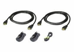 ATEN HDMI Dual Display Secure KVM; 1,8M USB HDMI Dual Display 