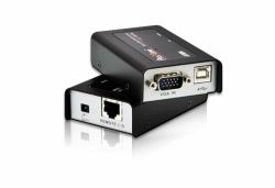 ATEN CE100-AT-E KVM extender Transmitter & receiver 