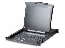 ATEN CL1000M rack console 43.2 cm [17"] Black 1U 