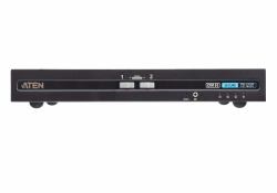 ATEN CS1182D4 KVM switch Rack mounting Black 