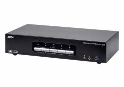 ATEN 4P USB3.0 4K DP TRIPLE VIEW KVMP SW 