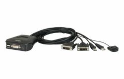 ATEN 2-Port USB DVI KVM Switch 