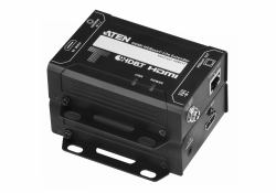 ATEN VE801 AV extender AV transmitter & receiver Black 