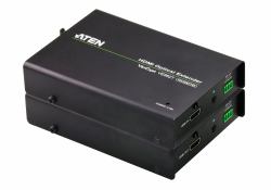 ATEN VE882 AV extender AV transmitter & receiver Black 