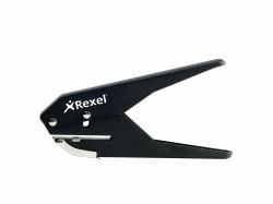 Acco Rexel S120 Single Hole Plier Punch Black 