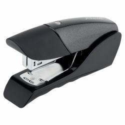 Acco Rexel Gazelle Half Strip Stapler Black/Black 
