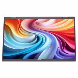 Acer PD163Qbmiuux computer monitor 39.6 cm [15.6"] 1920 x 1080 pixels Double Full HD LED Grey 