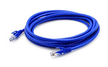 AddOn 100ft Blue Molded Snagless CAT6A Patch Cable ADD-100FCAT6A-BLUE 