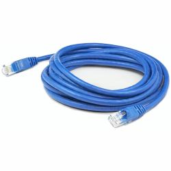 AddOn Networks 7ft RJ-45 [Male] to RJ-45 [Male] Straight Blue Cat6 UTP PVC Copper Patch Cable 