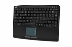 Adesso SlimTouch 410 - Mini Touchpad Keyboard [Black, USB] 