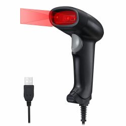 Adesso NuScan 2500CU - Spill Resistant Antimicrobial CCD Barcode Scanner 
