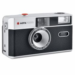 AgfaPhoto 603000 film camera Compact film camera 35 mm Black, Silver 