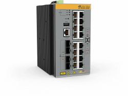 Allied Telesis AT-IE340-20GP-80 Managed L3 Gigabit Ethernet [10/100/1000] Power over Ethernet [PoE] Grey 