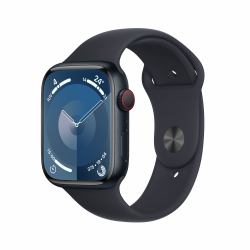 Apple Watch Series 9 [Demo] 45 mm Digital 396 x 484 pixels Touchscreen 4G Black Wi-Fi GPS [satellite] 