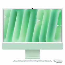 Apple iMac 24-inch with Retina 4.5K display: M4 chip with 10‑core CPU and 10‑core GPU, 24GB, 512GB SSD - Green  - foreign version