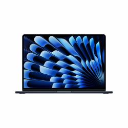 Apple MacBook Air 15-inch : M5 chip with 10‑core CPU and 10‑core GPU, 16GB, 512GB SSD - Midnight  - UK version
