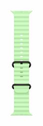 Apple Black Titanium Finish Band Green Fluoroelastomer, Titanium 