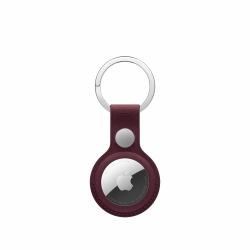 Apple AirTag FineWoven Key Ring – Burgundy 