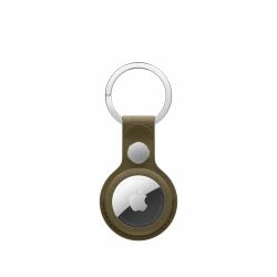 Apple AirTag FineWoven Key Ring – Dark Olive 