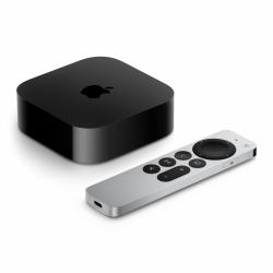 Apple TV 4K Black, Silver 4K Ultra HD 64 GB Wi-Fi 