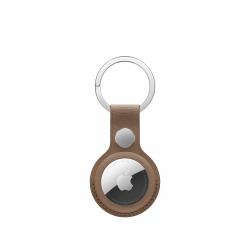 Apple AirTag FineWoven Key Ring - Taupe 