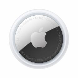 Apple AirTag Item Finder Silver, White 