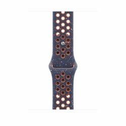 Apple MYLA3ZM/A smart wearable accessory Band Blue, Orange Fluoroelastomer 