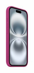 Apple iPhone 16 Silicone Case with MagSafe - Fuchsia 