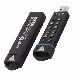 Apricorn ASK3 USB flash drive 16 GB USB Type-A 3.2 Gen 2 [3.1 Gen 2] Black 