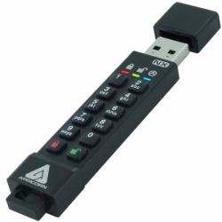 Apricorn ASK3-NX USB flash drive 128 GB USB Type-A 3.2 Gen 1 [3.1 Gen 1] Black 