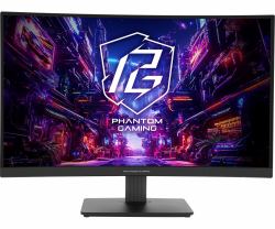 Asrock Phantom Gaming PG27QRT1B computer monitor 68.6 cm [27"] 2560 x 1440 pixels Quad HD LED Black 