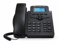 AudioCodes 405HD IP-Phone PoE GbE with an external power supply black 