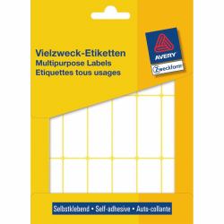 Avery Manual Labels, White, 50 x 19 mm 