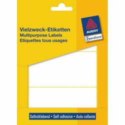 Avery Manual Labels, White, 98 x 51 mm 