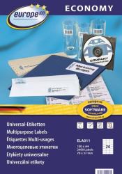 Avery ELA011 printer label White Self-adhesive printer label 