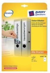Avery L4761-10 printer label White 