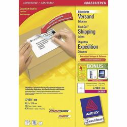 Avery L7169-100 self-adhesive label White 400 pc[s] 