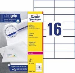 Avery L7182-100 printer label White Self-adhesive printer label 