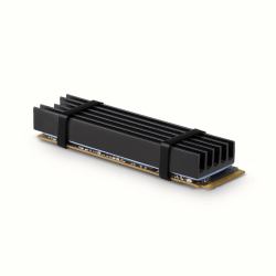 Axagon CLR-M2L10 Passive aluminum heatsink for all M.2 SSDs, size 2280, high 10 mm. 