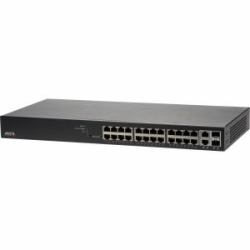 Axis 01192-003 network switch Managed Gigabit Ethernet [10/100/1000] Power over Ethernet [PoE] 1U Black 